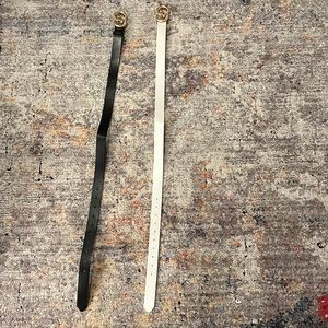 Shein black and white snake belt. One size